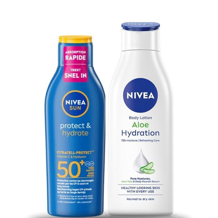 Lot lait Protect & Hydrate + lait Aloe Vera