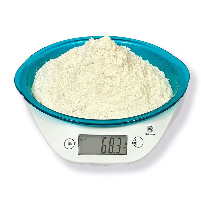 Balance de cuisine - BRITTANY - TY3112 - 5Kg - Bol amovible - Affichage digital clair