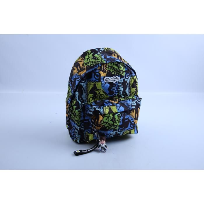 Sac à dos - GENERIC - Modèle 2 - 40 cm - 2 poches - Multicolore
