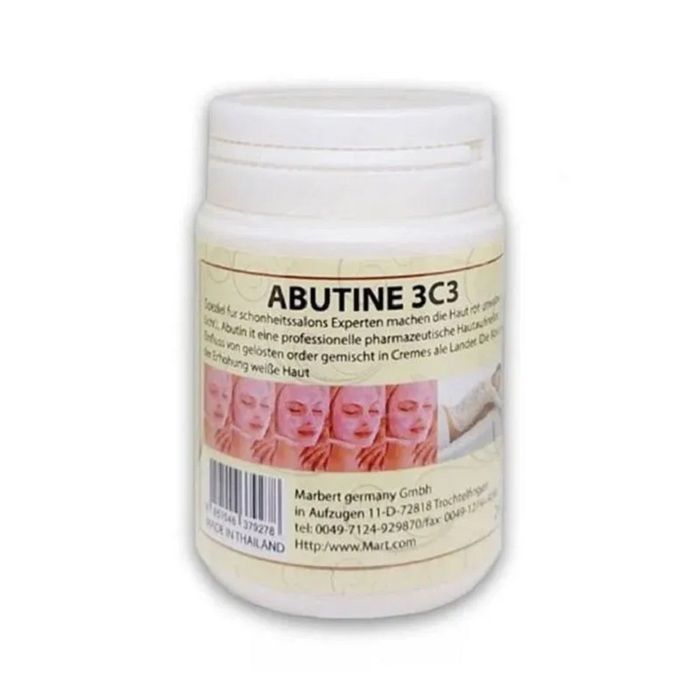Abutine 3C3 Creme Eclaircissante 250 g – Soin Unifiant Anti Taches pour Visage & Corps