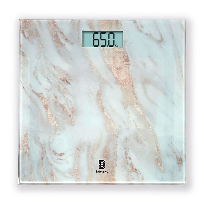 Balance Électronique - BRITTANY - TY6118 - 180 kg - Écran LCD - Verre trempé