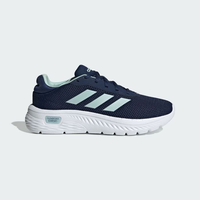 Sneaker - adidas - CLOUDFOAM COMFY - Bleu - Lacets - Confortable et léger