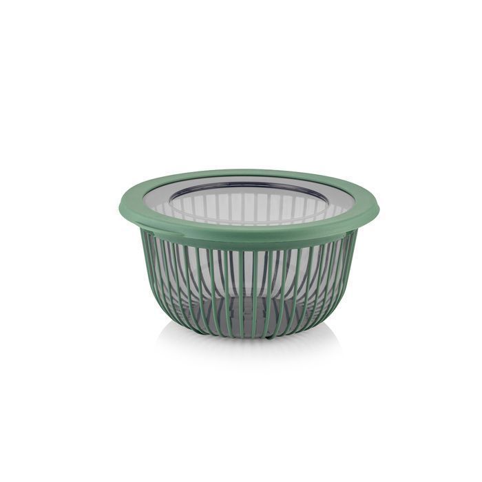 Boîte de rangement ronde poly line 1 l bnm-7512 - Vert