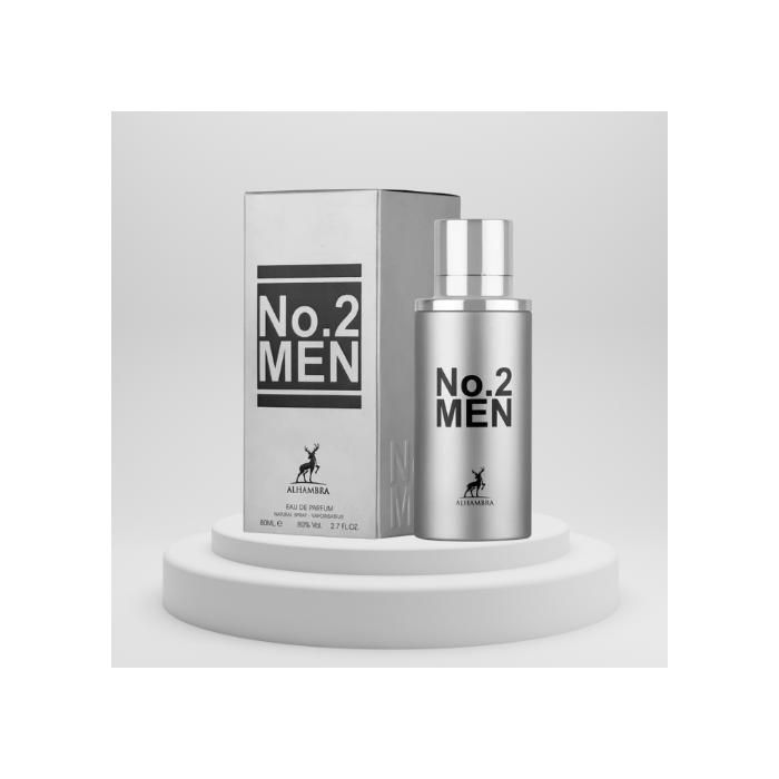 Parfum masculin - Men - No. 2 - Eau de parfum 80 ml - Notes florales - Arôme intense