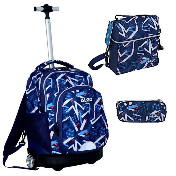 CARTABLE TROLLEY 3 PIECES ALGO 17" ELECTRO