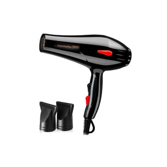 Sèche-cheveux noir super turbo 3900 FABA