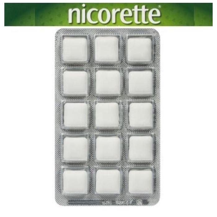 Nicorette Fruit Gomme à Mâcher — 15 pièces, 4 mg