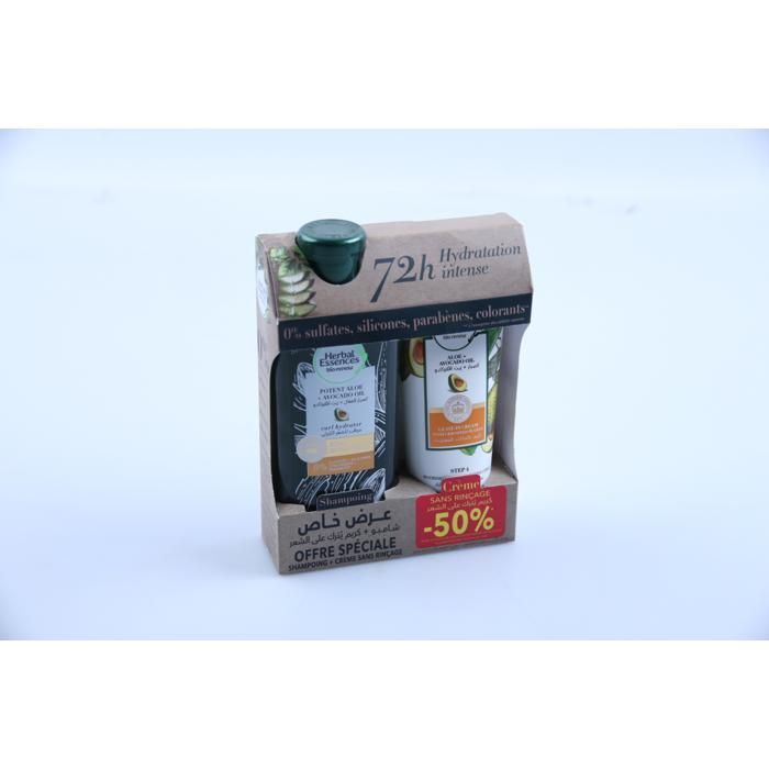 Lot Huile Essentielle Avocat Shampooing 400 ml + Crème SSR 180 ml