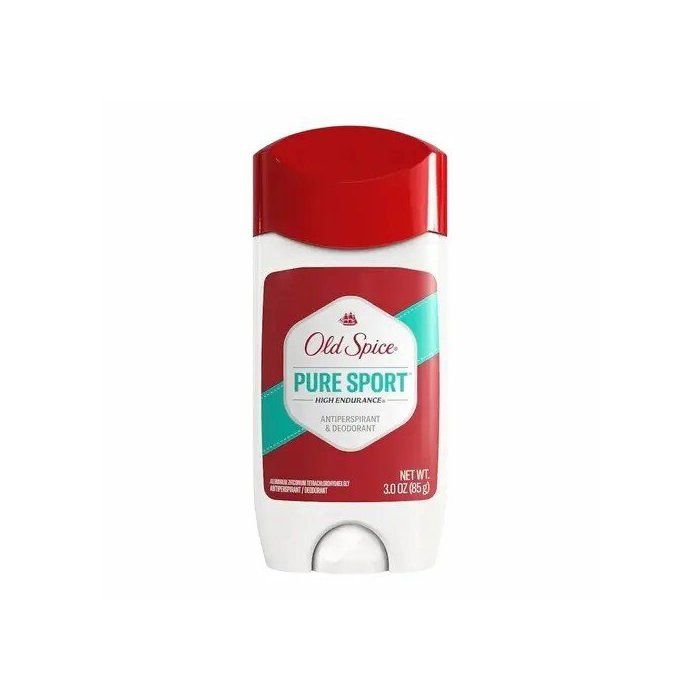 Old Spice Déodorant Antiperspirant Pure Sport Invisible Solid Stick – 85 g – Haute endurance