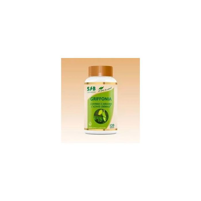 SFB Laboratoires Griffonia - 99 Mg De 5-HTP - contribue à améliorer l'activité cérébrale, 120 Gélules - Made In France