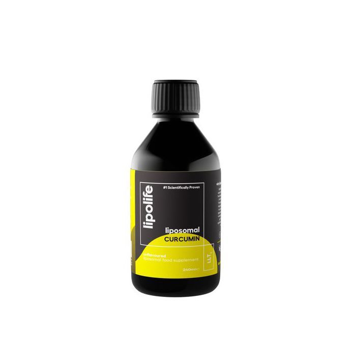 Lipolife LLT1 Curcumine liposomale, 240ml -  Made in UK
