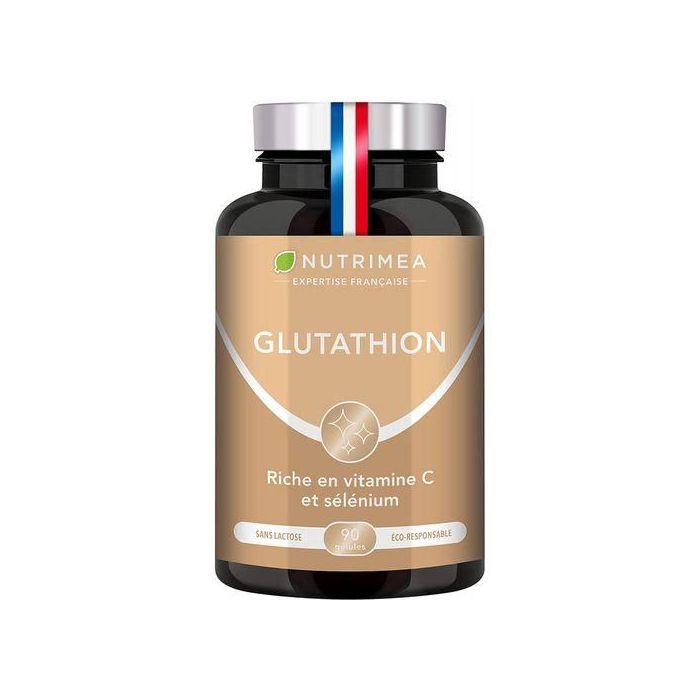 Nutrimea Glutathion - Antioxydant, 90 gélules - Made in France