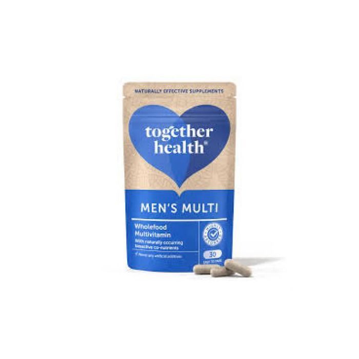 Together Health Multivitamines pour hommes - Végétalien - Nutriments complet - 30 capsules - Made in UK