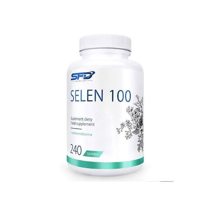 SFD nutrition Sélénium pure 100µg - cheveux peau ongles - 240 Comprimés - Made in Poland
