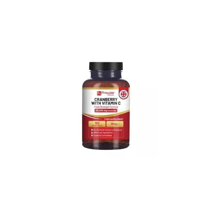 Prowise Healthcare Canneberge triple force 30 000 mg avec de la vitamine C -