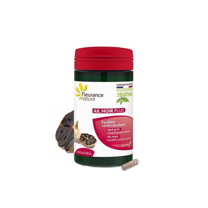 Fleurance nature Ail noir PLUS - Équilibre cardiovasculaire - 60 gélules - Made in France