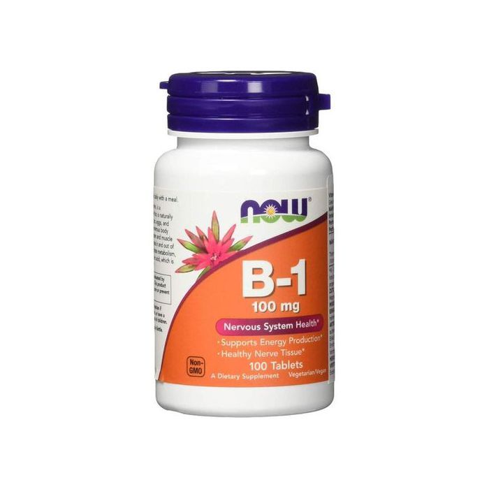 Now Foods , B-1 100 mg, 100 comprimés