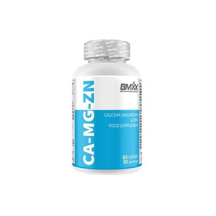 BMXX Calcium Magnésium Zinc -  fonction musculaire - 60 gélules - Made in Sweden