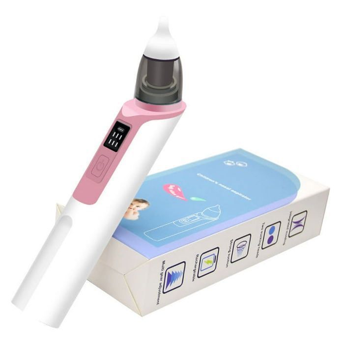 Nettoyant nasal électrique rechargeable pour bébé en silicone ajustable suceur pour enfants