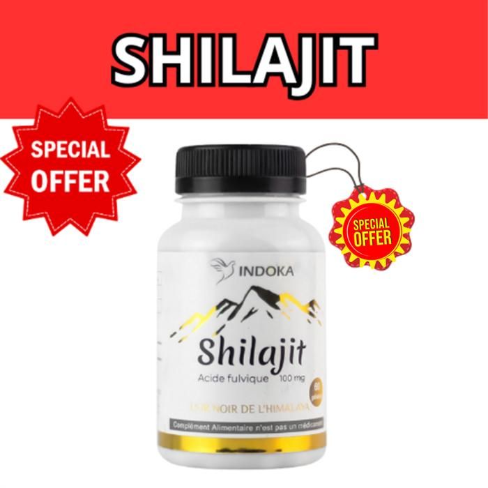 Shilajit Acide Fulvique 100mg 60 Gélules MULTICOLORS