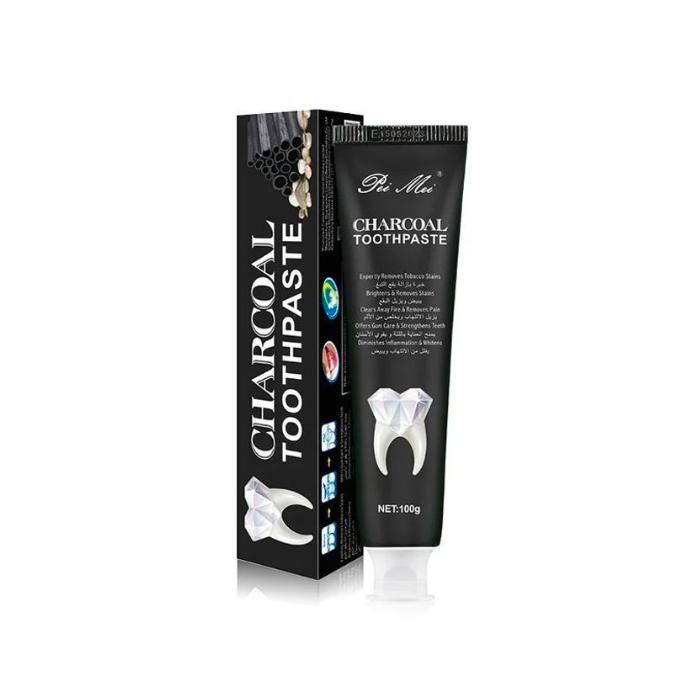 Pei Mei Dentifrice au charbon blanchiment des dents Natural