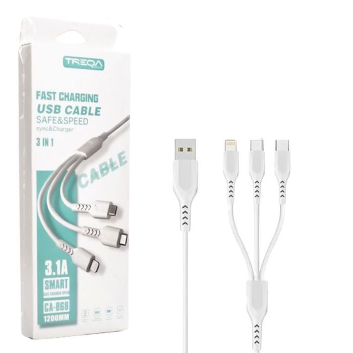 cableS TREQA 20 W 3 tetes
