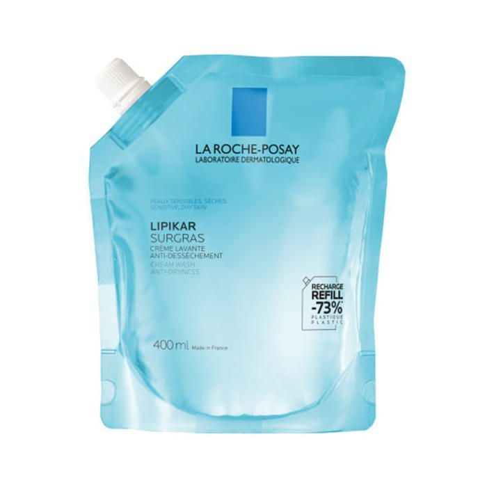 RP Lipikar Surgras Crème Lavante éco-recharge 400 ml