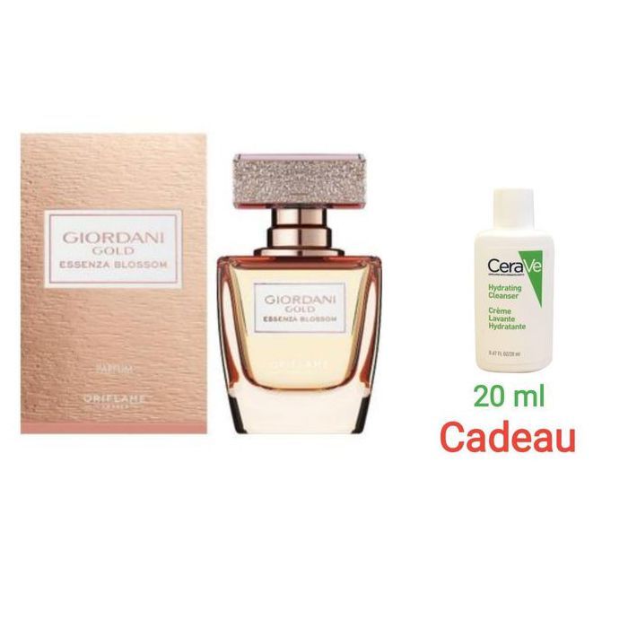 Parfum Giordani Gold Essenza Blossom + Crème lavante hydratante 20 ml CADEAU