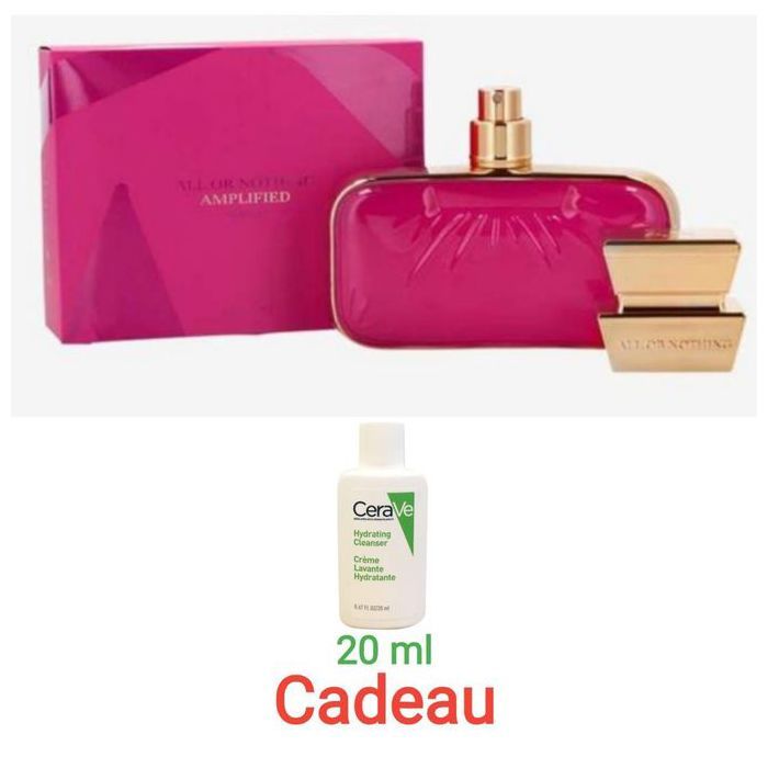 All or Nothing Amplified + Crème lavante hydratante 20 ml CADEAU