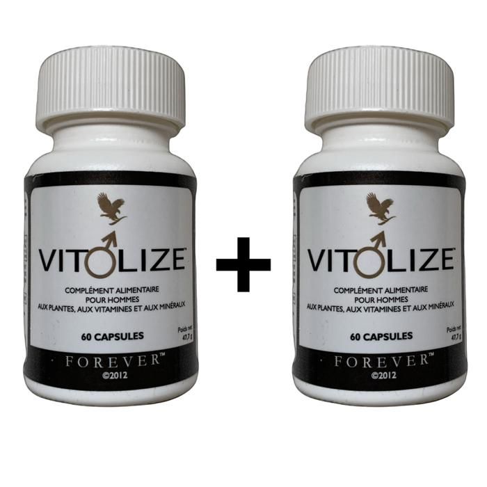 Pack Forever : 2 Vitolize – Vitalité & Énergie Naturelle