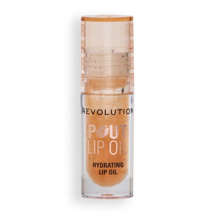 Huile pour les lèvres - MAKE UP REVOLUTION - Pout Lip - Honey Shimmer - Brillance éclatante - Vegan