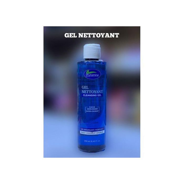 Phytamine PhytamineE Gel nettoyant moussant et purifiant pour peaux grasses et sensibles 250ml