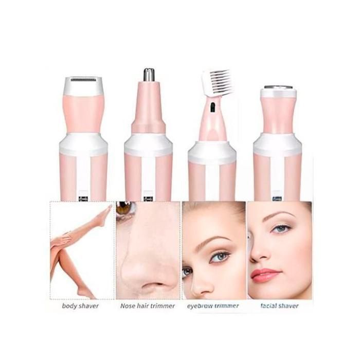 Épilateur rasoir pour femmes électrique rechargeable 4x1 Km-3024