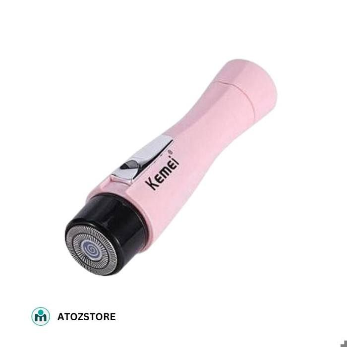 Rasoir Portable Mini Femme Indolore Hair Remover tondeuse Km-1012, couleur aléatoir