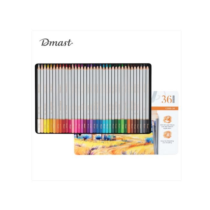 Boîte de 36 crayons de couleur – Dmast C300-36