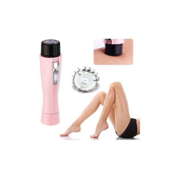 Mini Rasoir Portable Femme KM-1012 - Épilation Indolore - Couleur Aléatoire