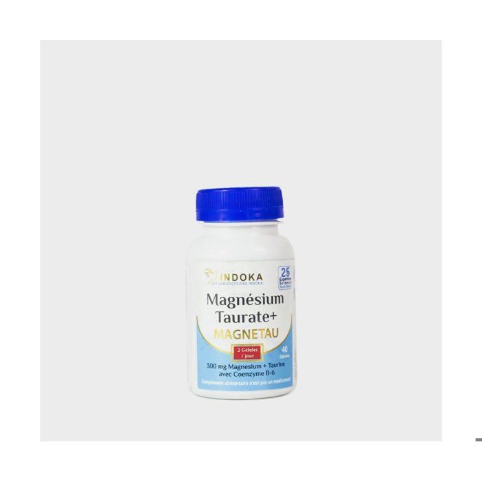 Magnesium Taurate 300mg Magnetau 40 Gelules