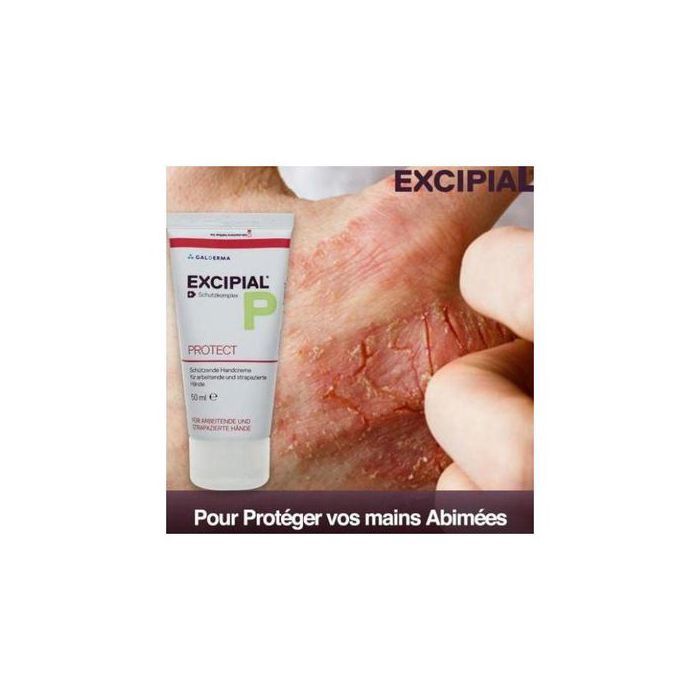 Crème pour les mains - EXCIPIAL - Repair - 50ml - Hydratante - Réparatrice - 29% lipides