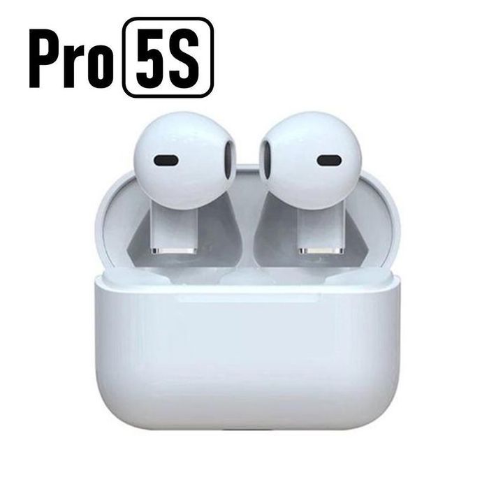 Écouteurs Sans Fil Bluetooth Pro 5S – Avec Boîtier de Recharge