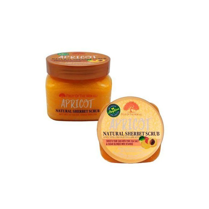 Fruit Of The Wokali Gommage corporel à l'extrait d'abricot, 600g