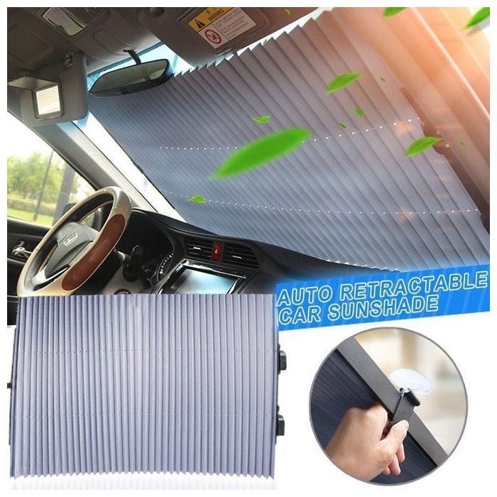 Couverture d'isolation Thermique Pare-Brise, Couvre Pare-brise prolongateur automatique réglable