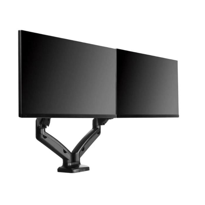 Support Mural pour Moniteur - GÉNÉRIQUE - ST-SH102 - Métal Galvanisé - Noir - Design Compact