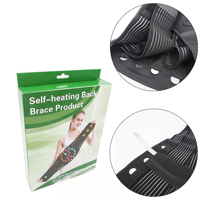 Ceinture lombaire chauffante, corset orthopédique pour hommes et femmes, ceinture lombaire renforcée
