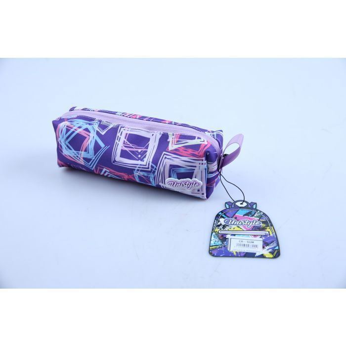 Trousse cubique - GENERIC - Modèle aléatoire - Zippée - Toile- motif aléatoire