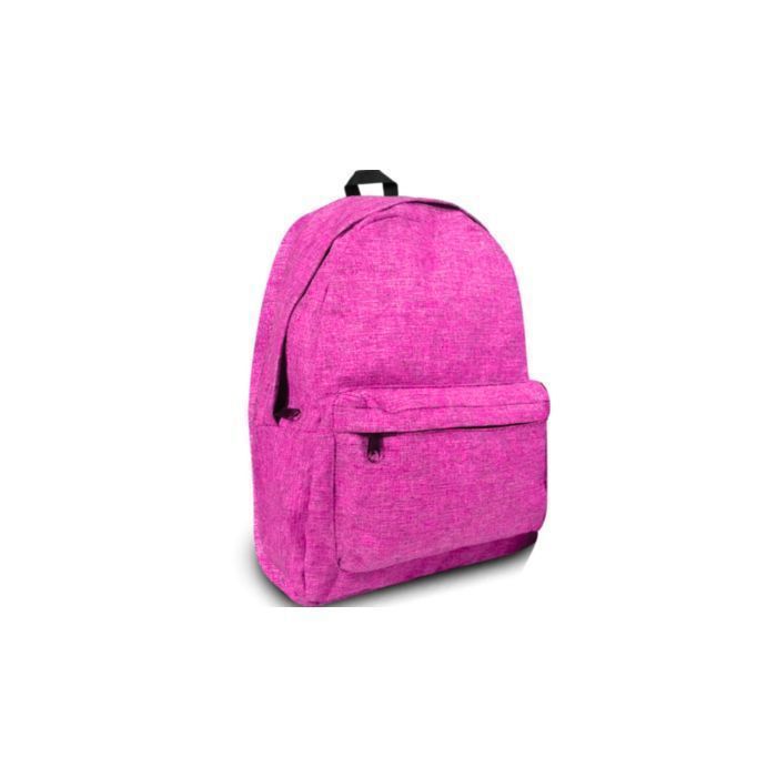 Sac à dos - GENERIC - Basique - 16" (40 cm) - Rose - Durable et résistant