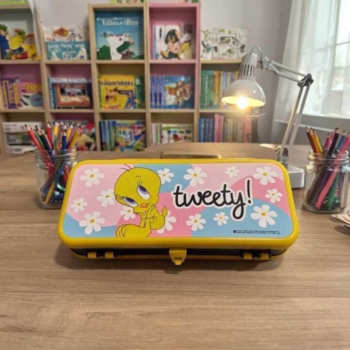 Trousse - AYA HOME - Imprimée - Jaune - Zippée - Enfant