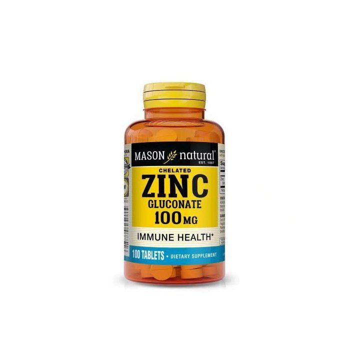 Zinc 100 mg – 100 Comprimés – Mason Natural