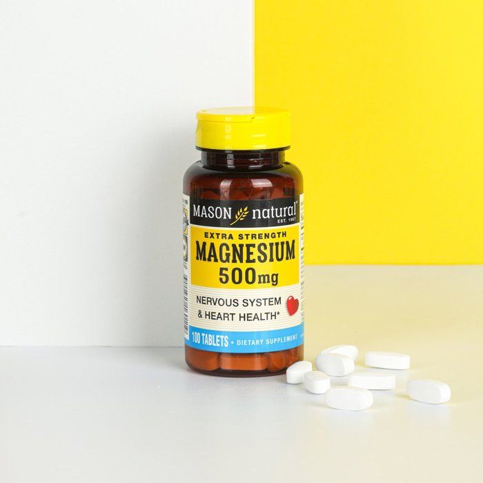 MASON NATURAL EXTRA STRENGTH MAGNESIUM 500 MG 100 TABLETS