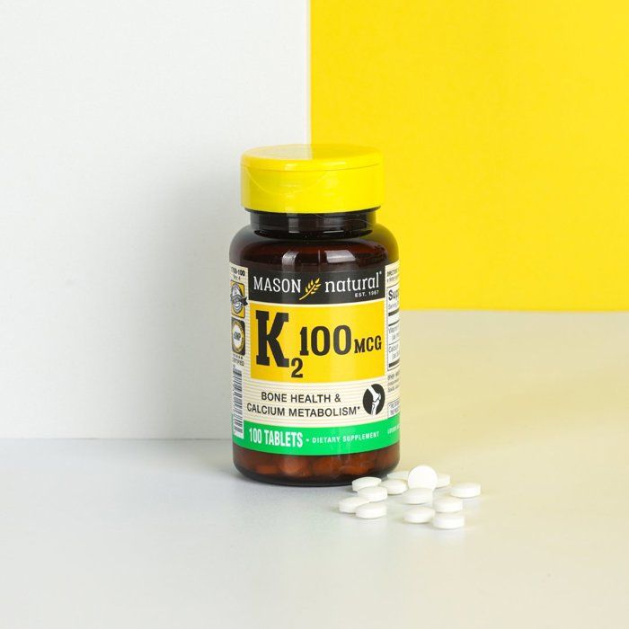 MASON NATURAL K2 100MCG 100 TABLETS