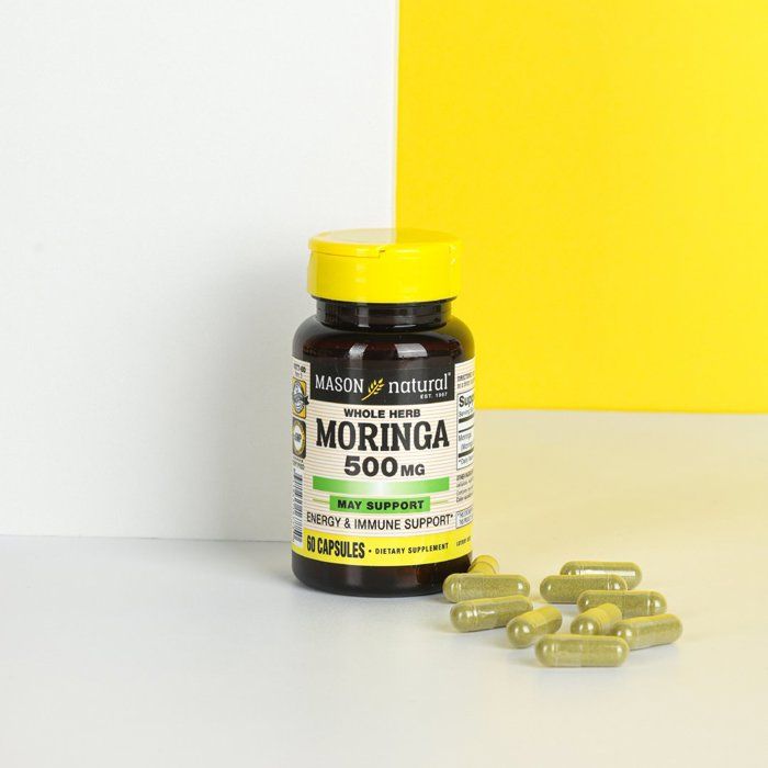 MASON NATURAL MORINGA 500MG 60 CAPSULES
